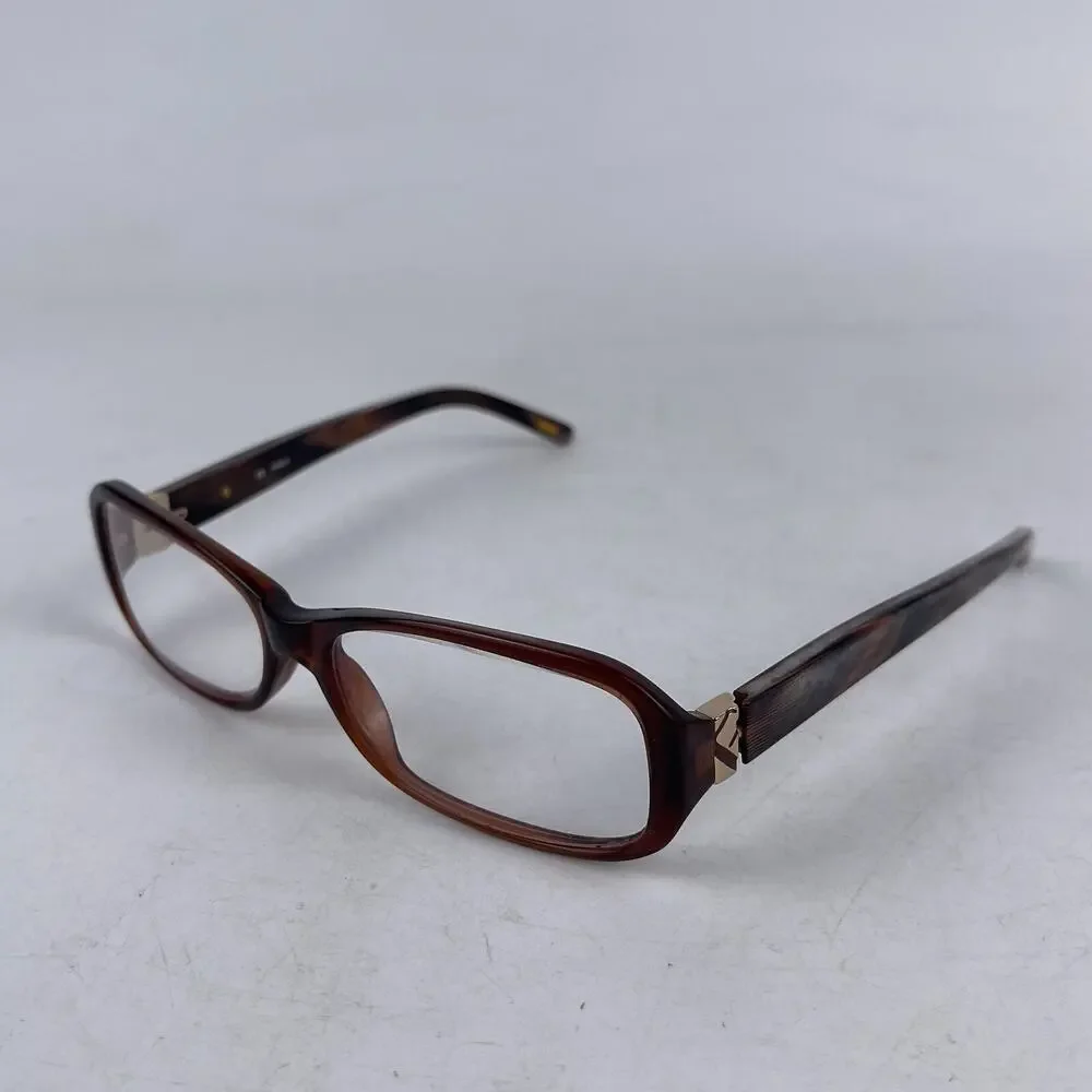 Furla Nora‎ VU4559 Womens Eyeglasses Frame Brown Plastic Full Rim 135mm